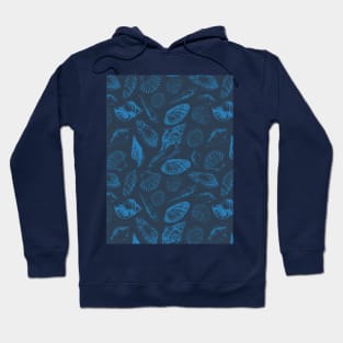 Tropical sea shells Hoodie